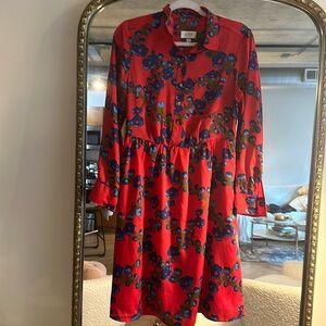 J.Crew flower dress